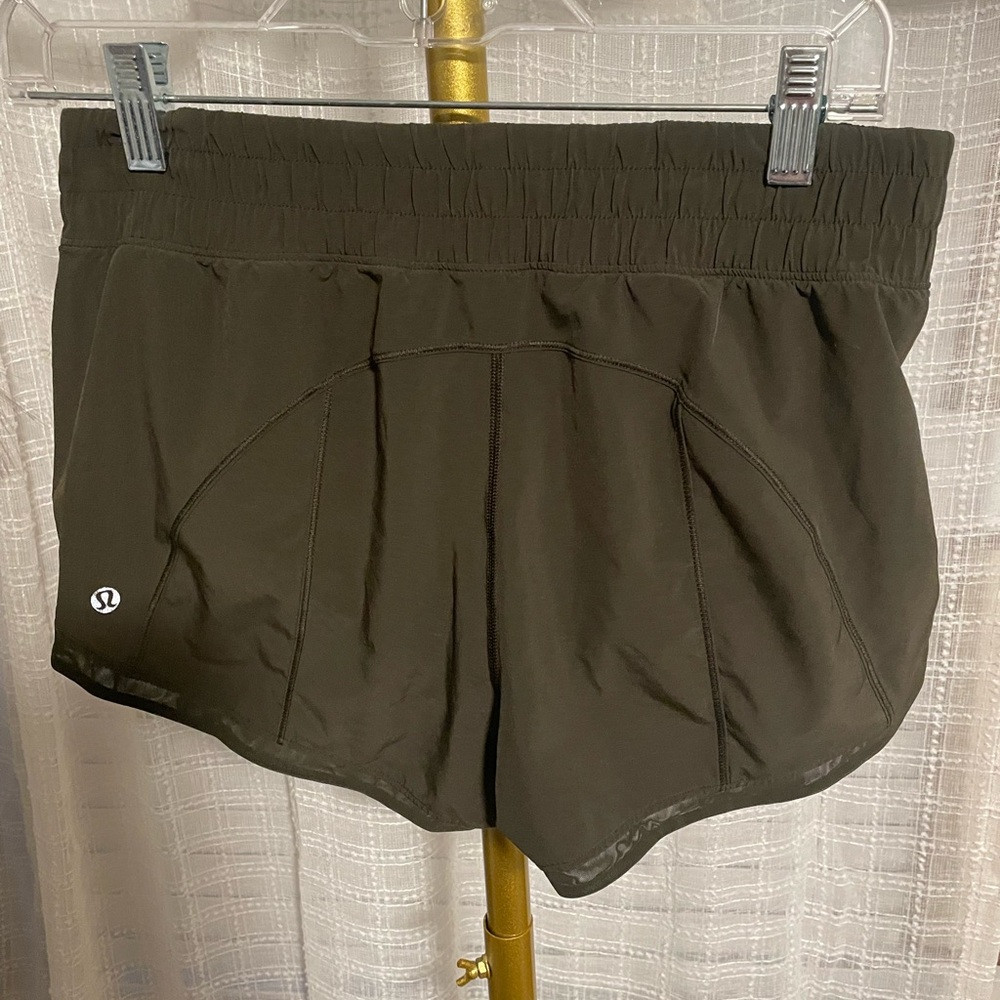 lululemon athletica Women's Olive Athletic Shorts